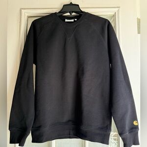 Carhart WIP chase sweatshirt, black, size M